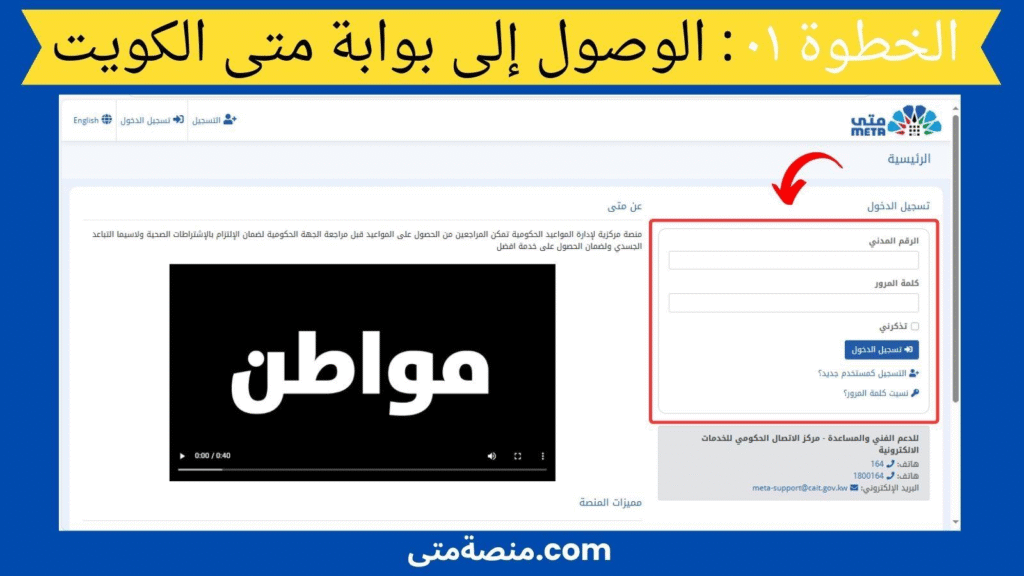 لوحة تحكم منصة ميتا